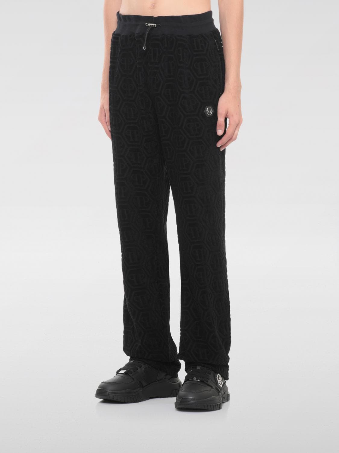 Philipp Plein Pants Men color Black