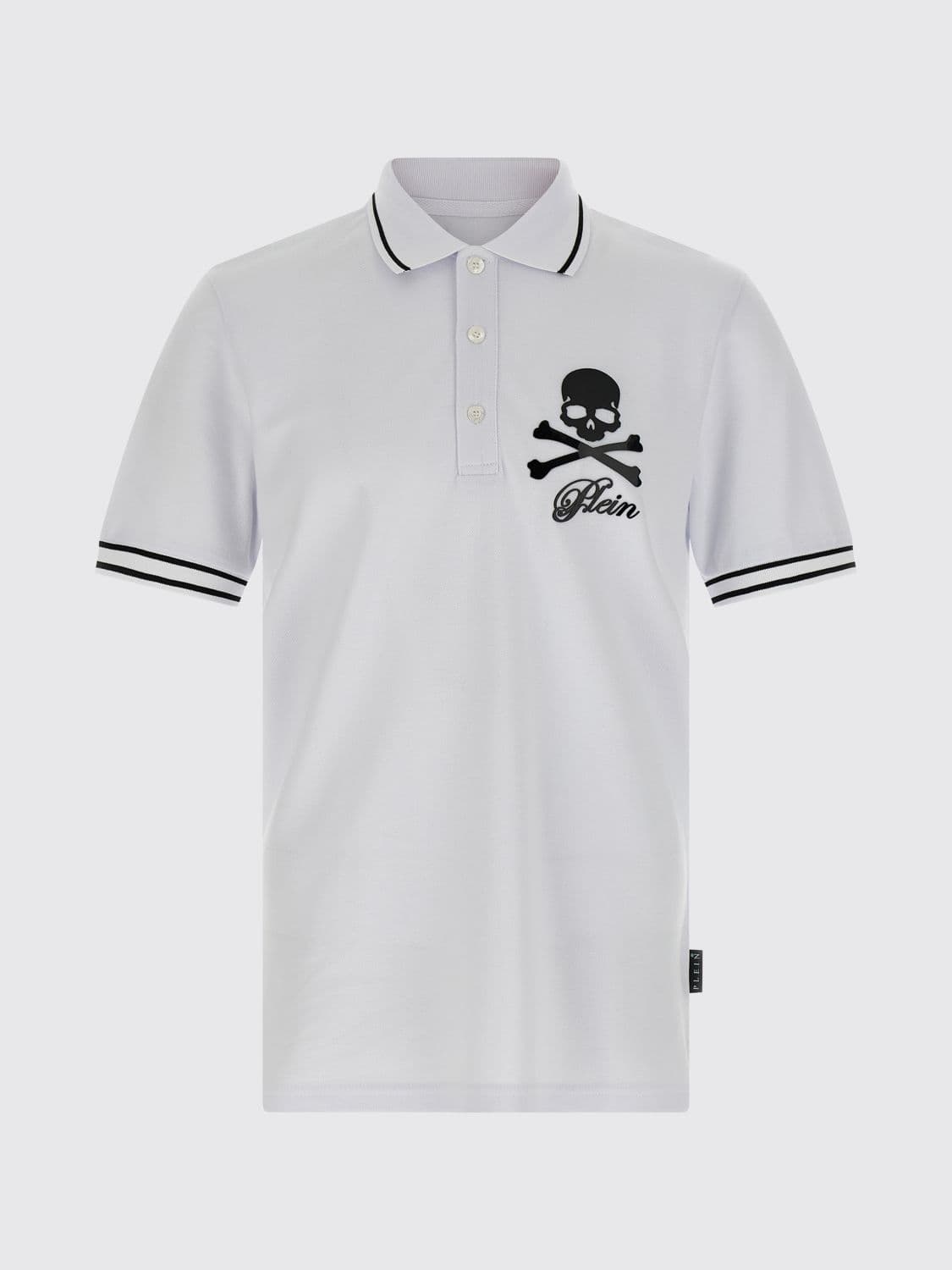 Philipp Plein Polo Shirt Men color White · L