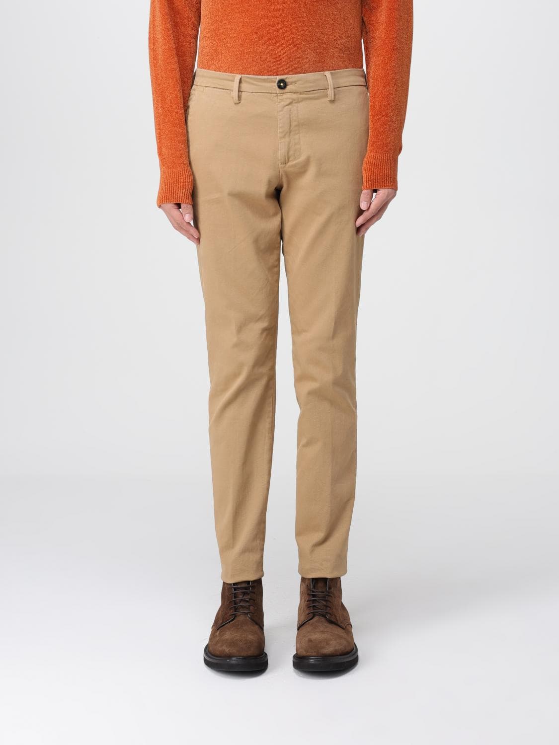 Manuel Ritz Pants Men color Beige
