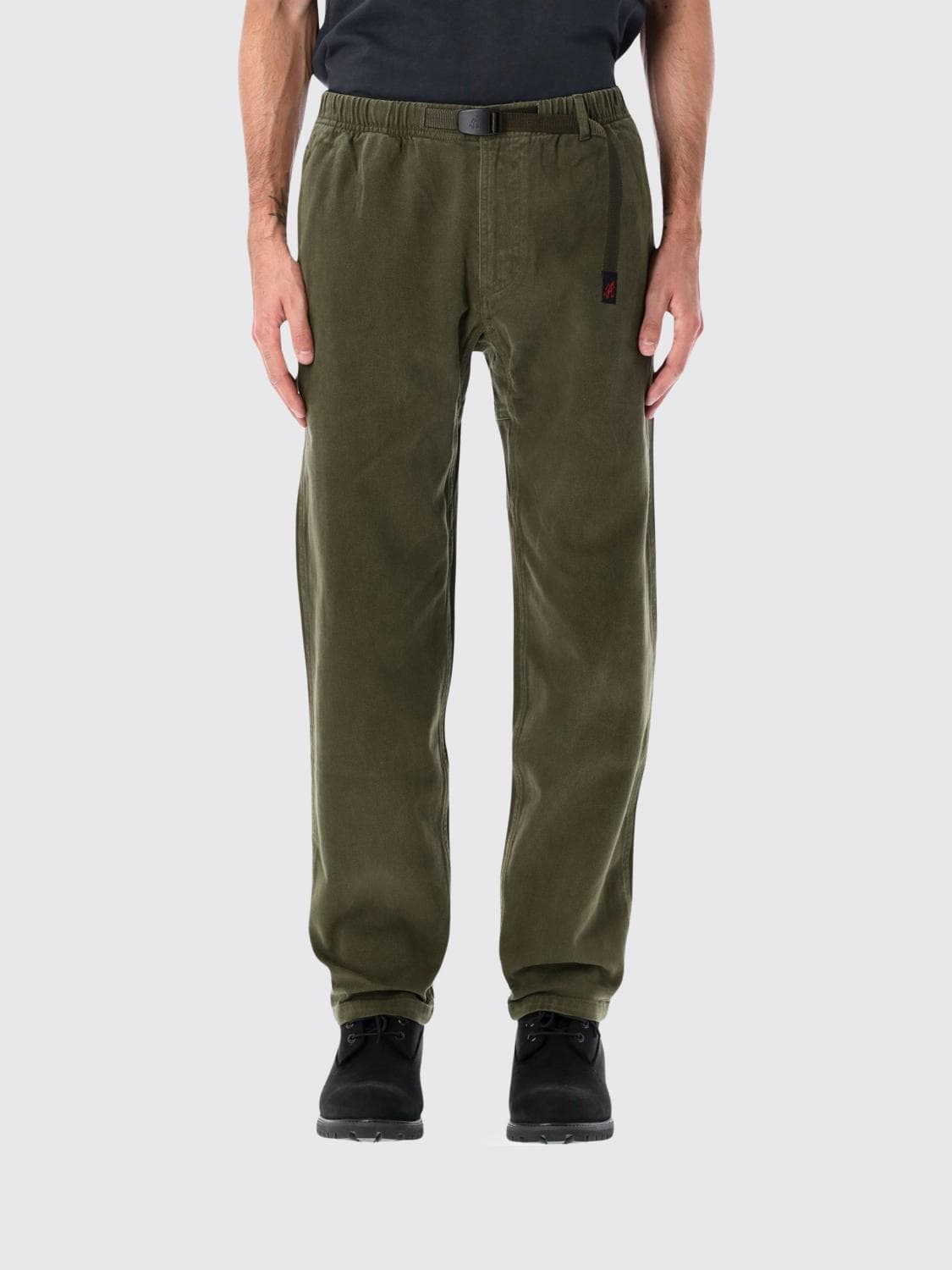 Gramicci Pants Men color Green · L