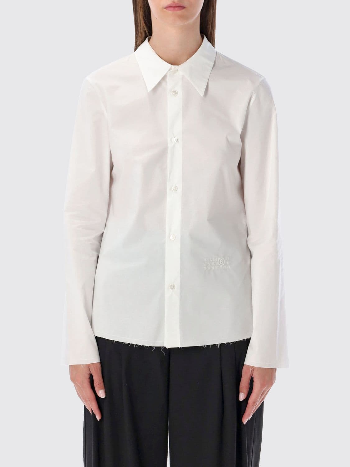 Mm6 Maison Margiela Shirt Woman color White