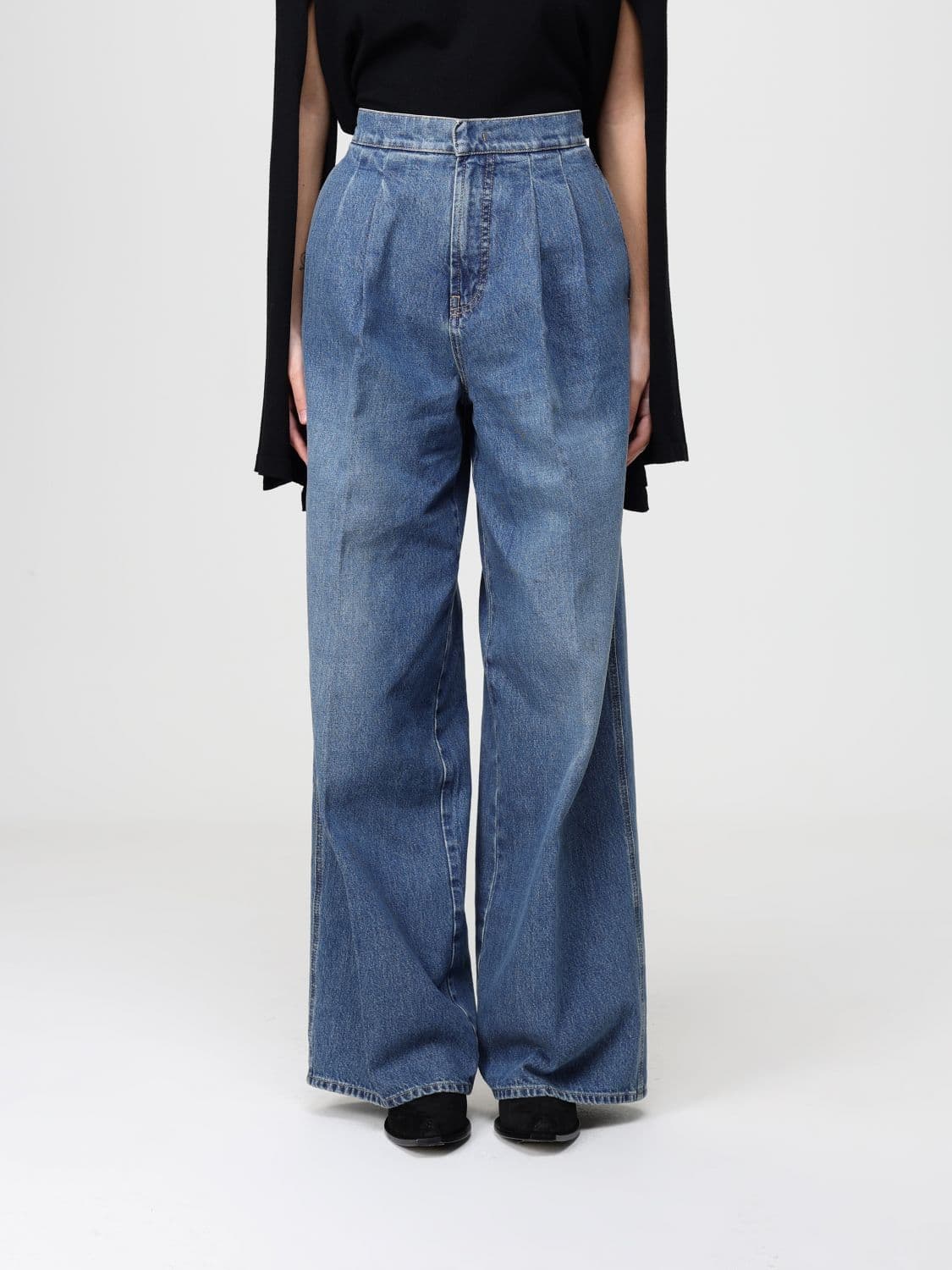 Alberta Ferretti Jeans Woman color Blue · 40