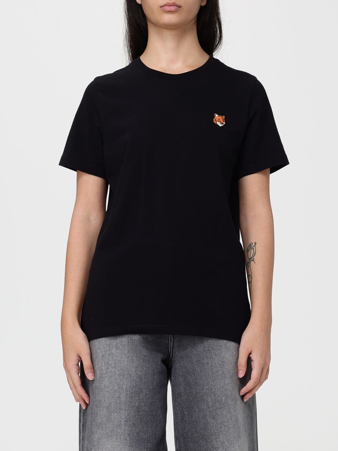 Maison Kitsuné T-Shirt Woman color Black