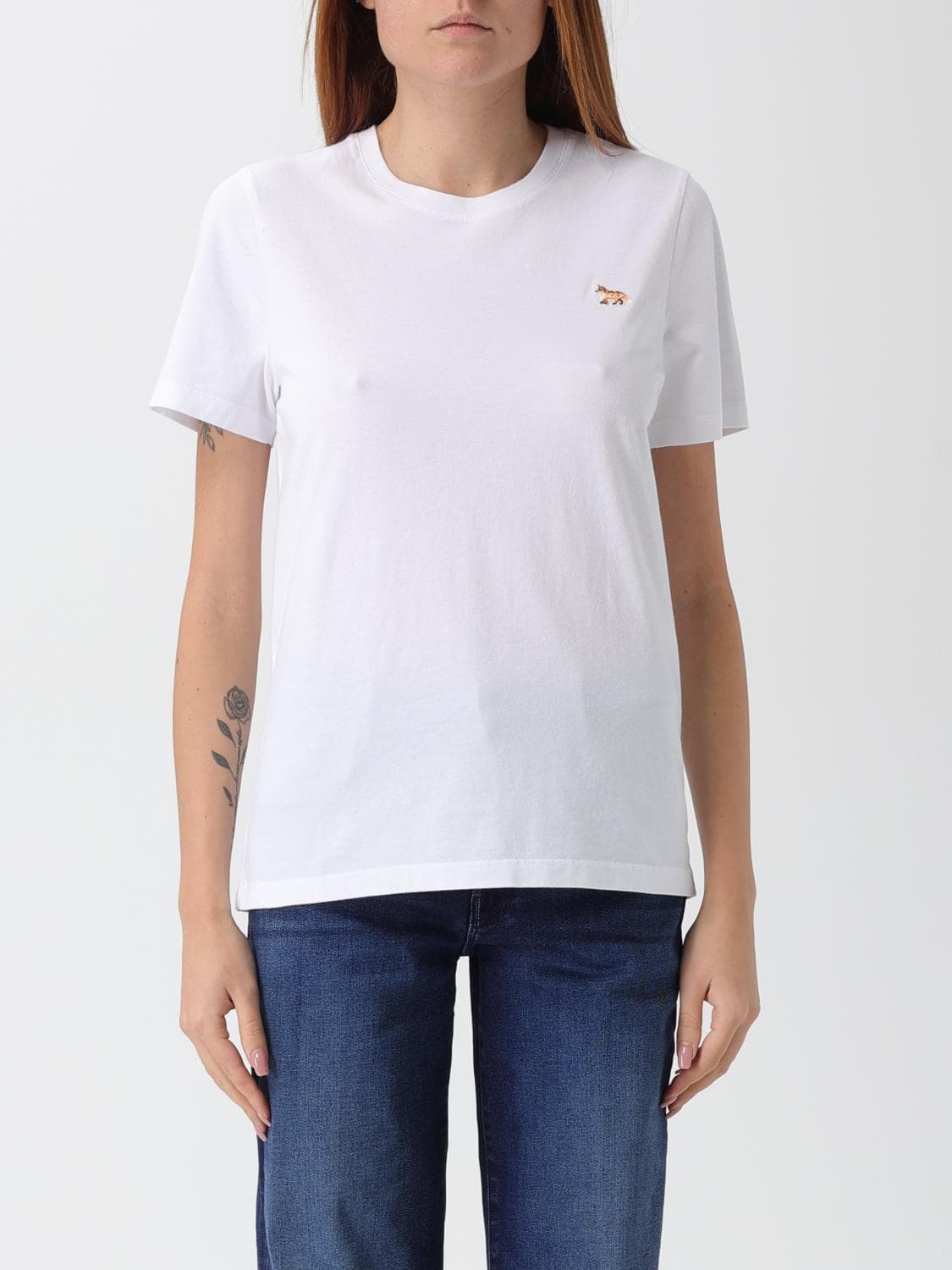 Maison Kitsuné T-Shirt Woman color White
