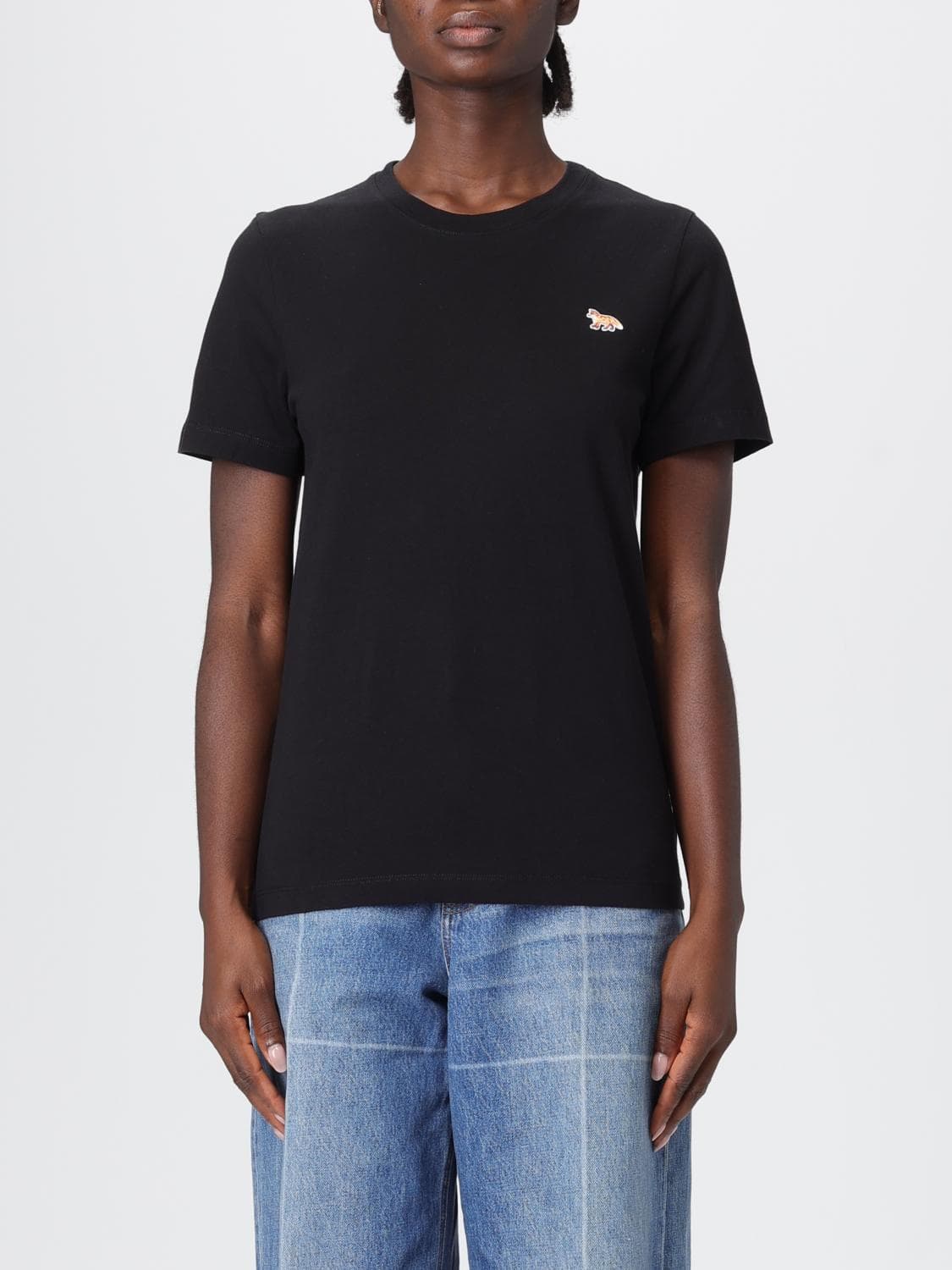 Maison Kitsuné T-Shirt Woman color Black