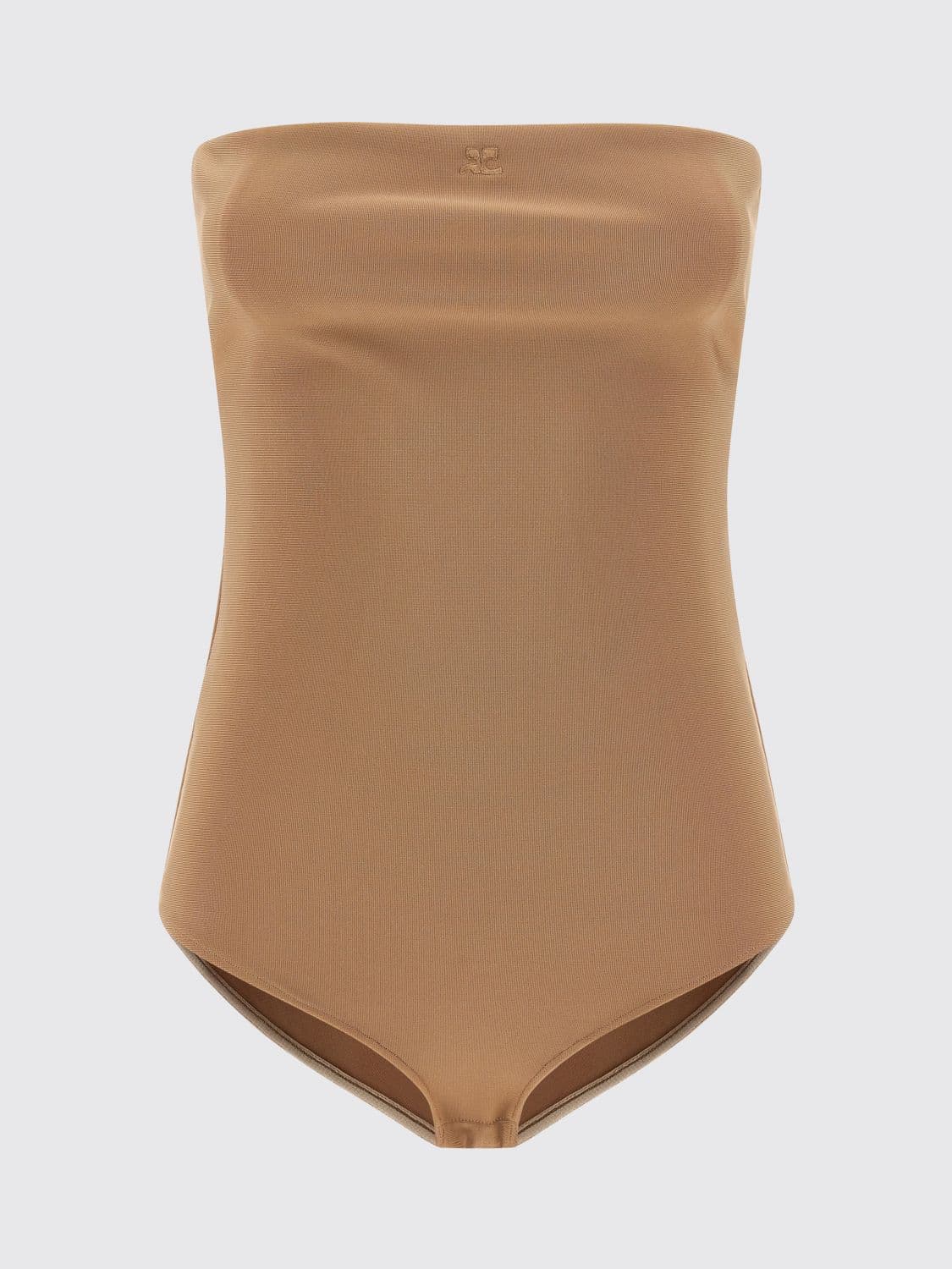 Courrèges Top Woman color Beige