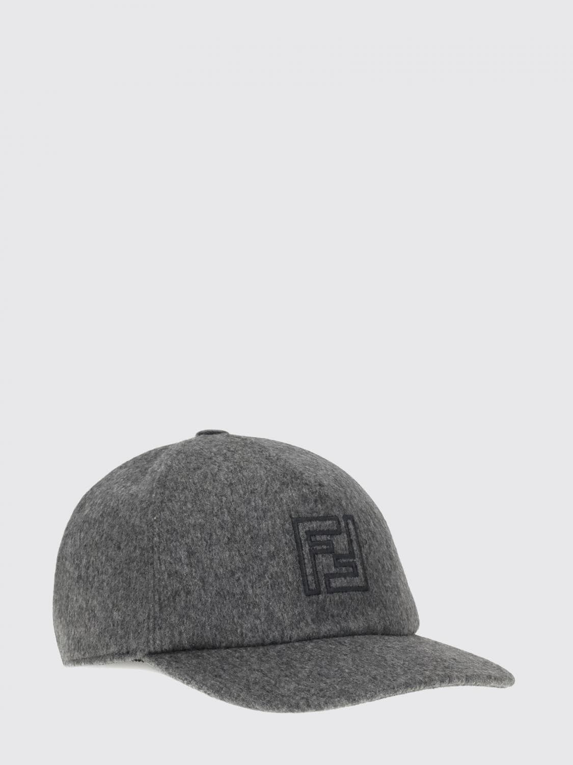 Fendi Hat Men color Grey · OS