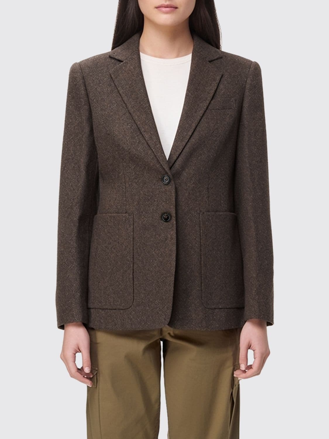 Max Mara Jacket Woman color Brown
