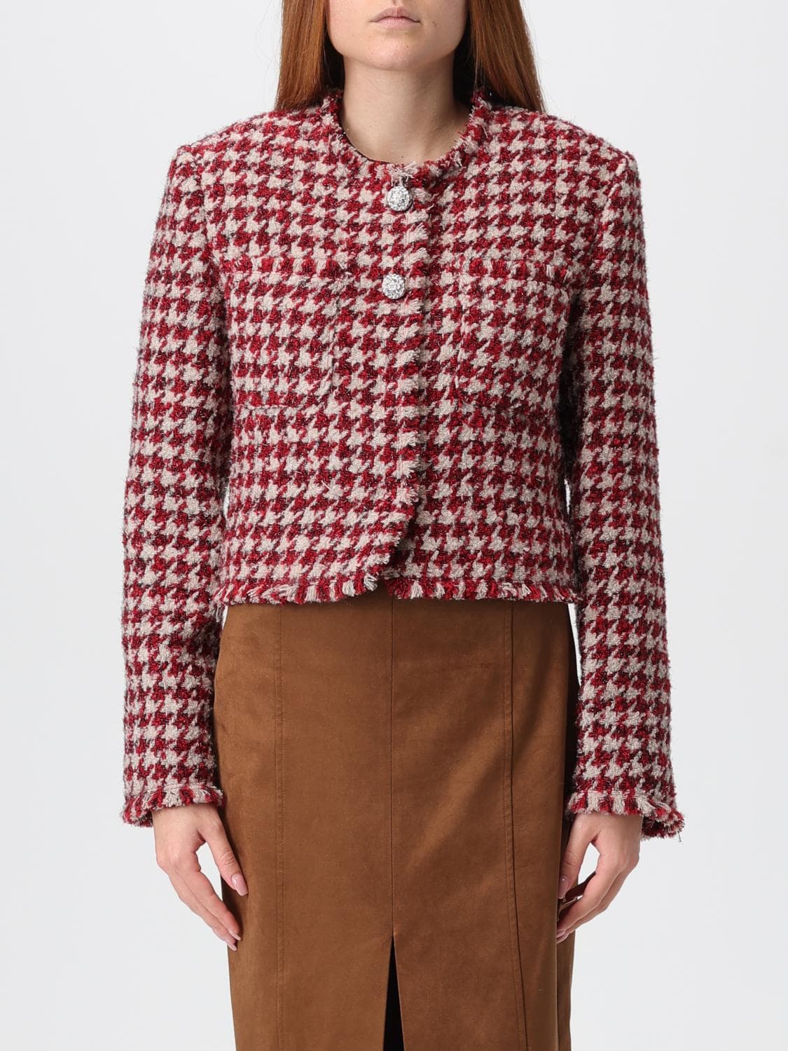 Liu Jo Jacket Woman color Beige