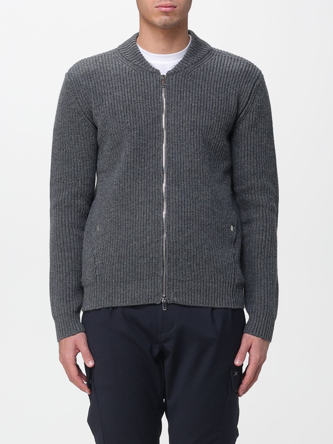 Zanone Sweater Men color Grey