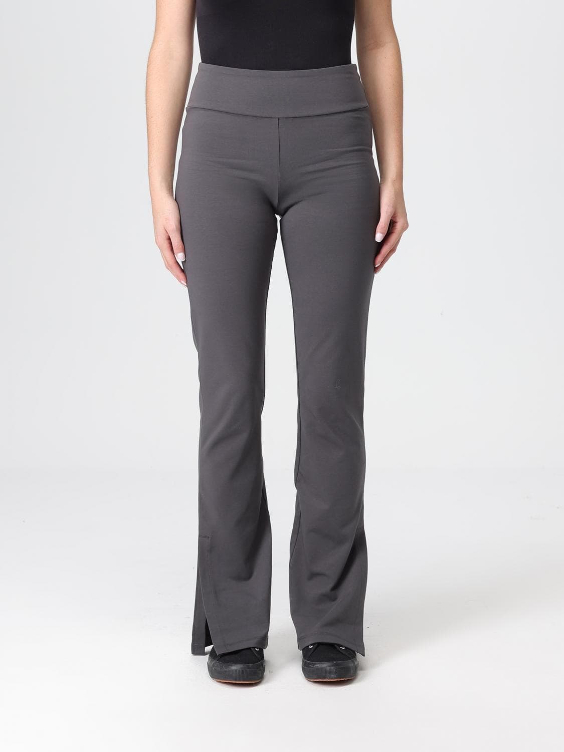 Ea7 Pants Woman color Grey