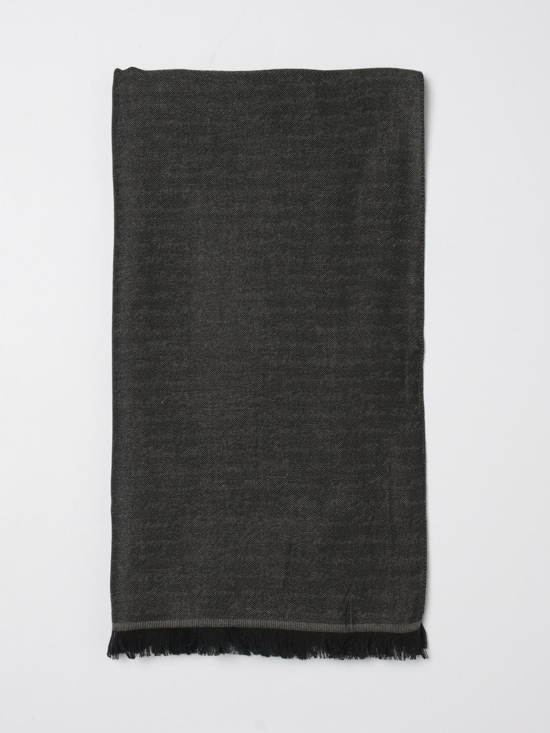 Emporio Armani Scarf Men color Grey