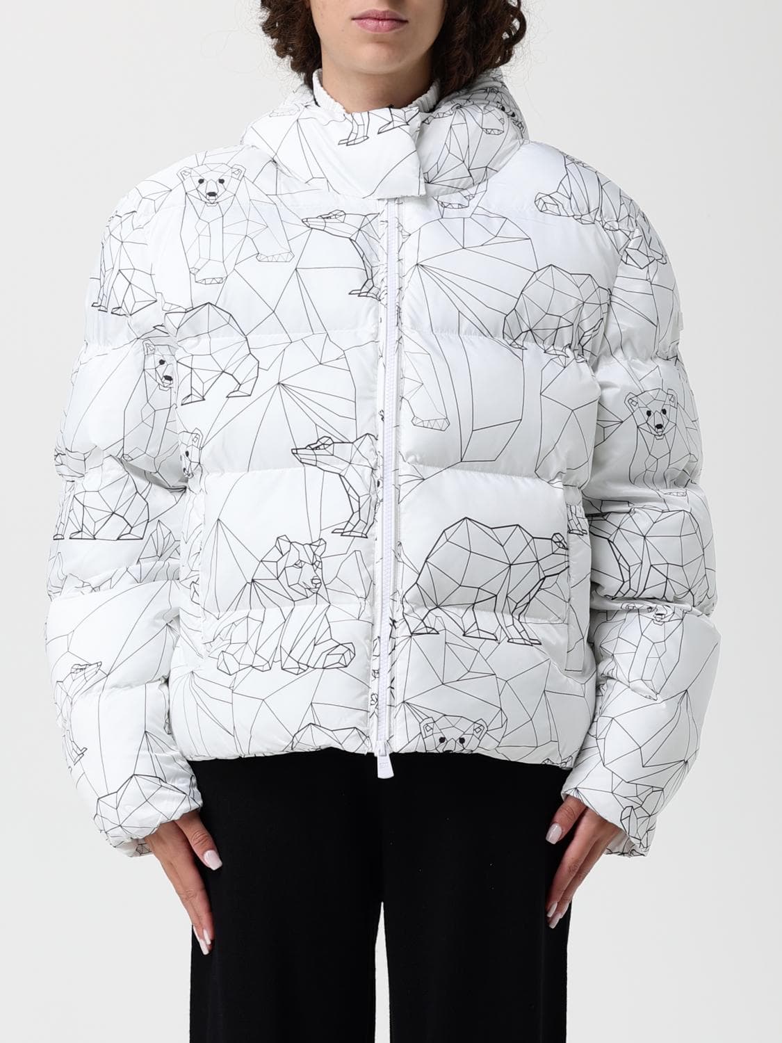 Ea7 Jacket Woman color White