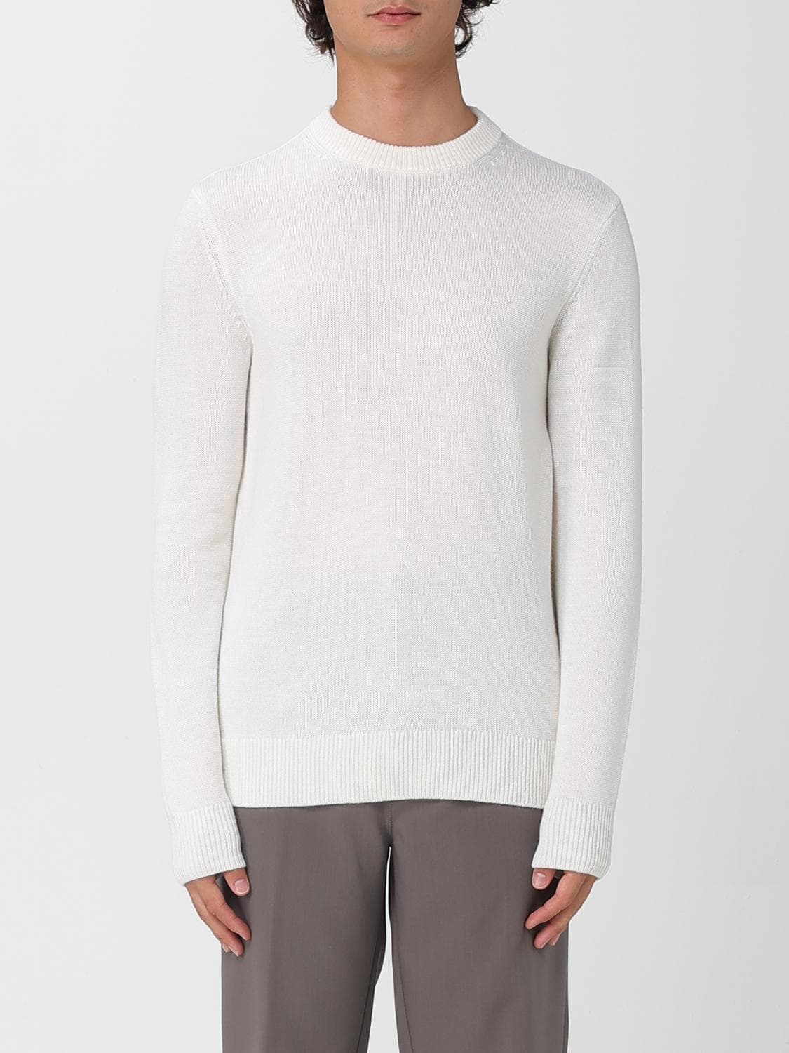 Ea7 Sweater Men color Yellow Cream