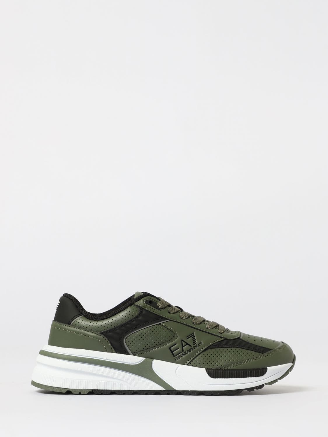 Ea7 Sneakers Men color Green