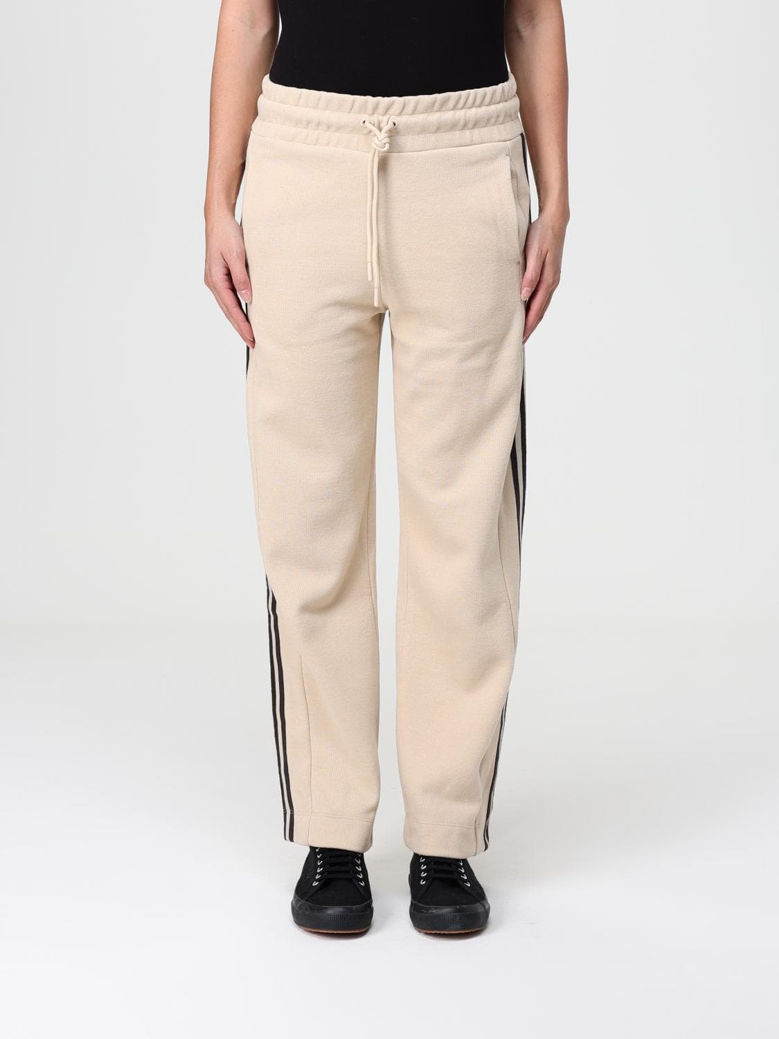 Ea7 Pants Woman color Beige