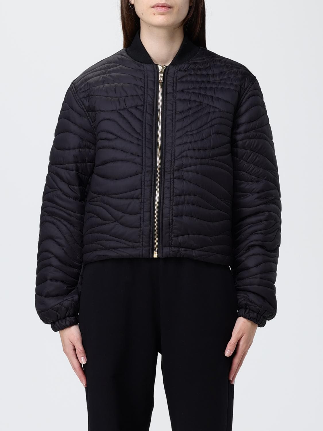 Just Cavalli Jacket Woman color Black