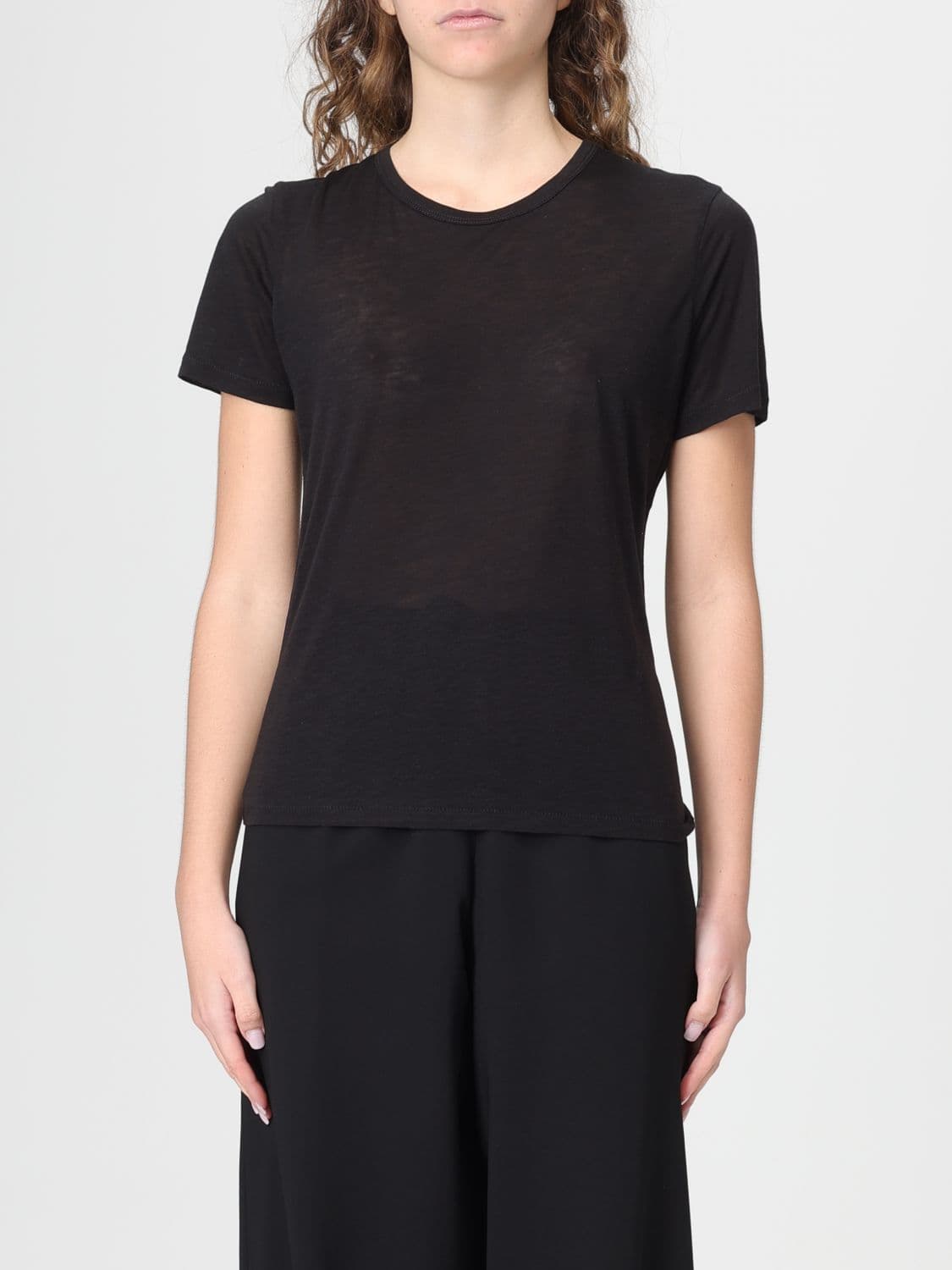 Anine Bing T-Shirt Woman color Black