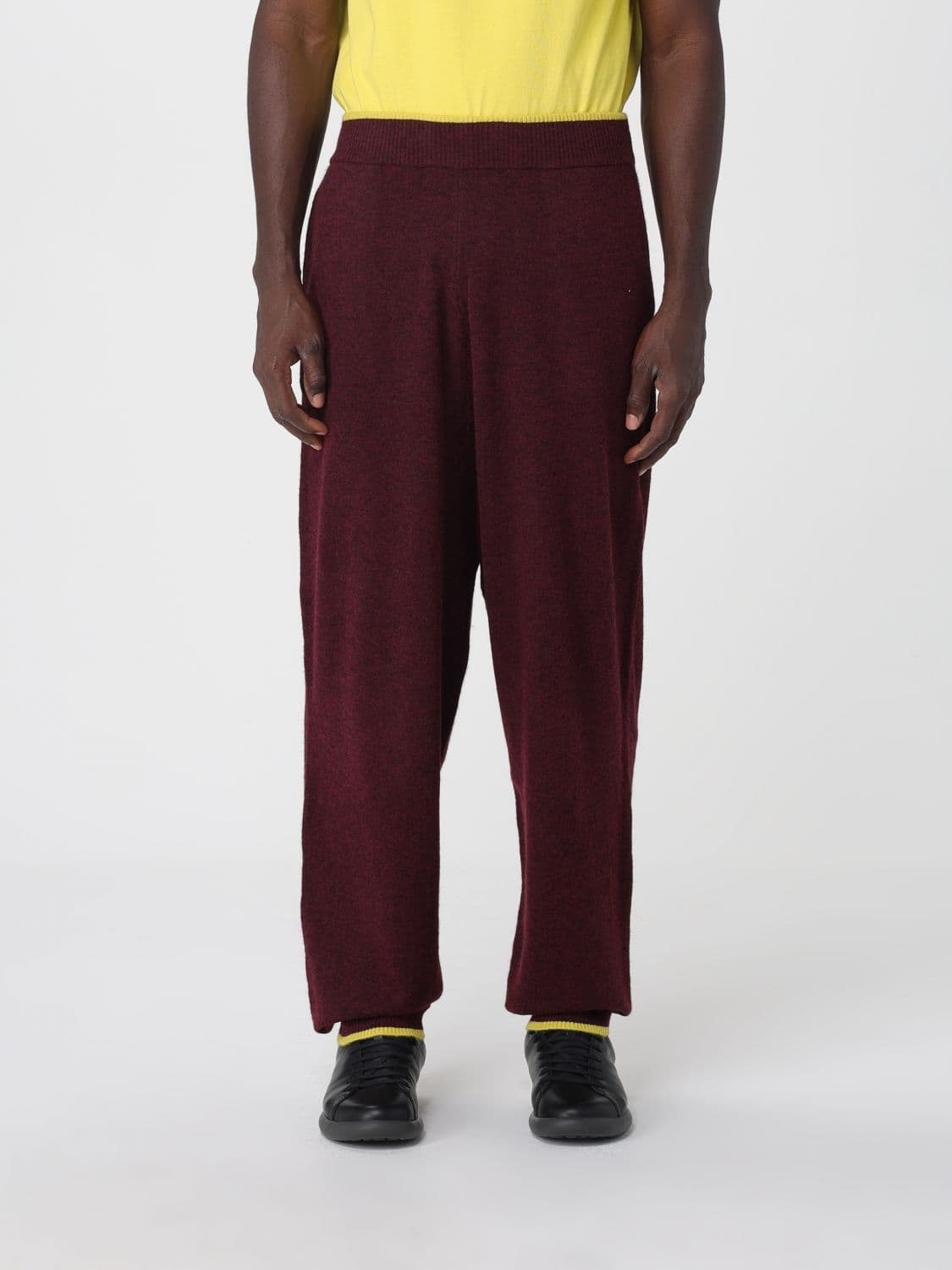 Sunnei Pants Men color Burgundy