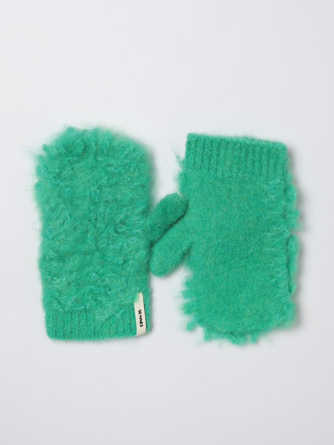 Sunnei Gloves Men color Green · OS