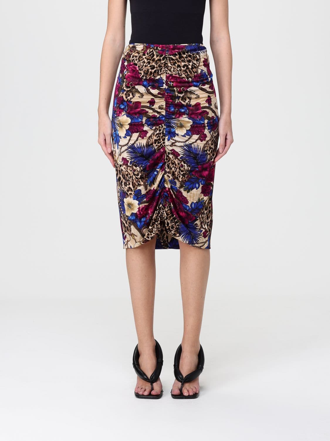 Just Cavalli Skirt Woman color Multicolor