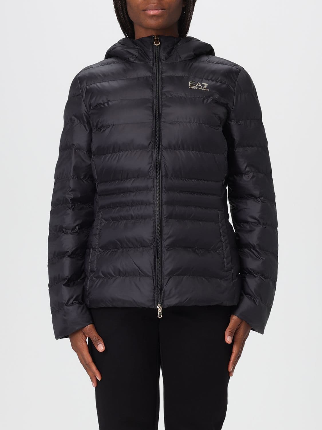 Ea7 Jacket Woman color Black