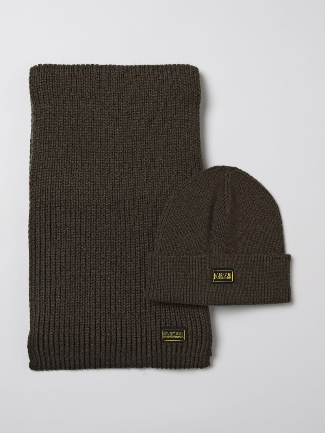Barbour Scarf Men color Green · OS