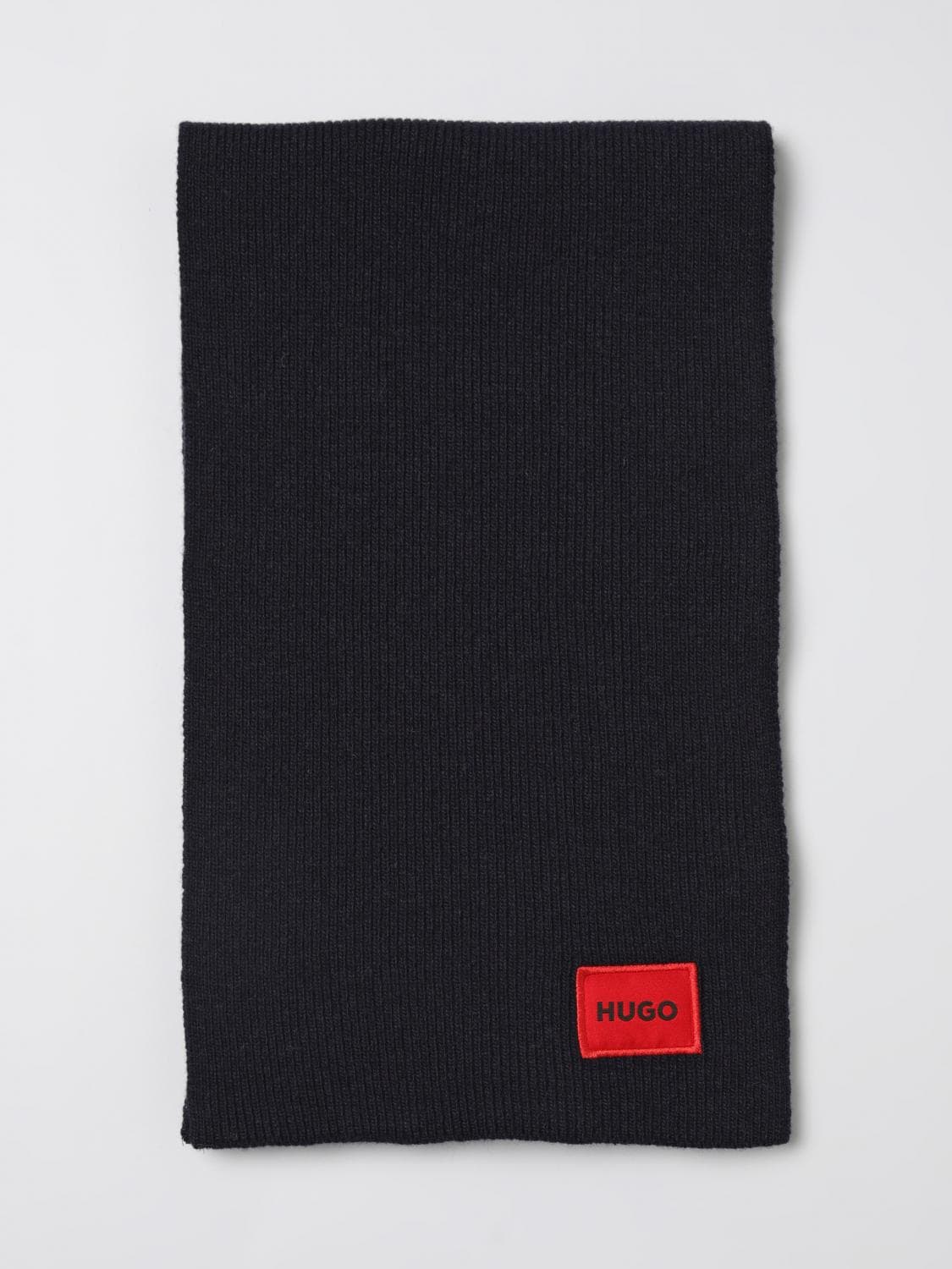 Hugo Scarf Men color Blue · OS