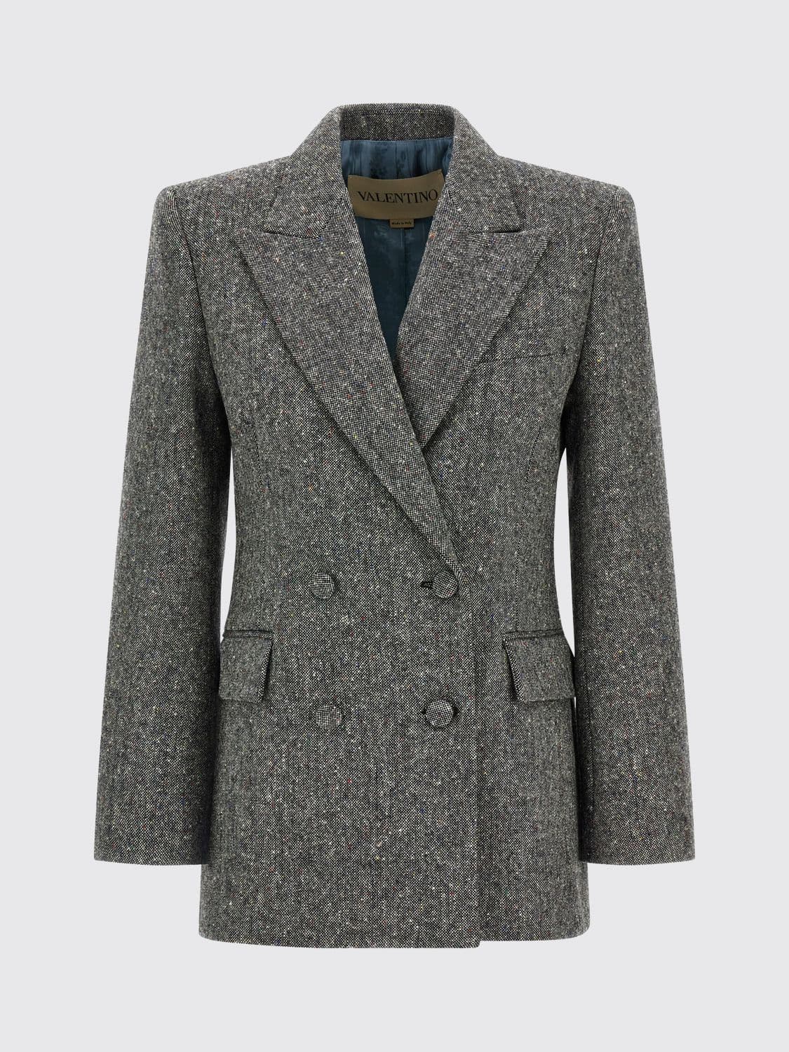 Valentino Jacket Woman color Grey