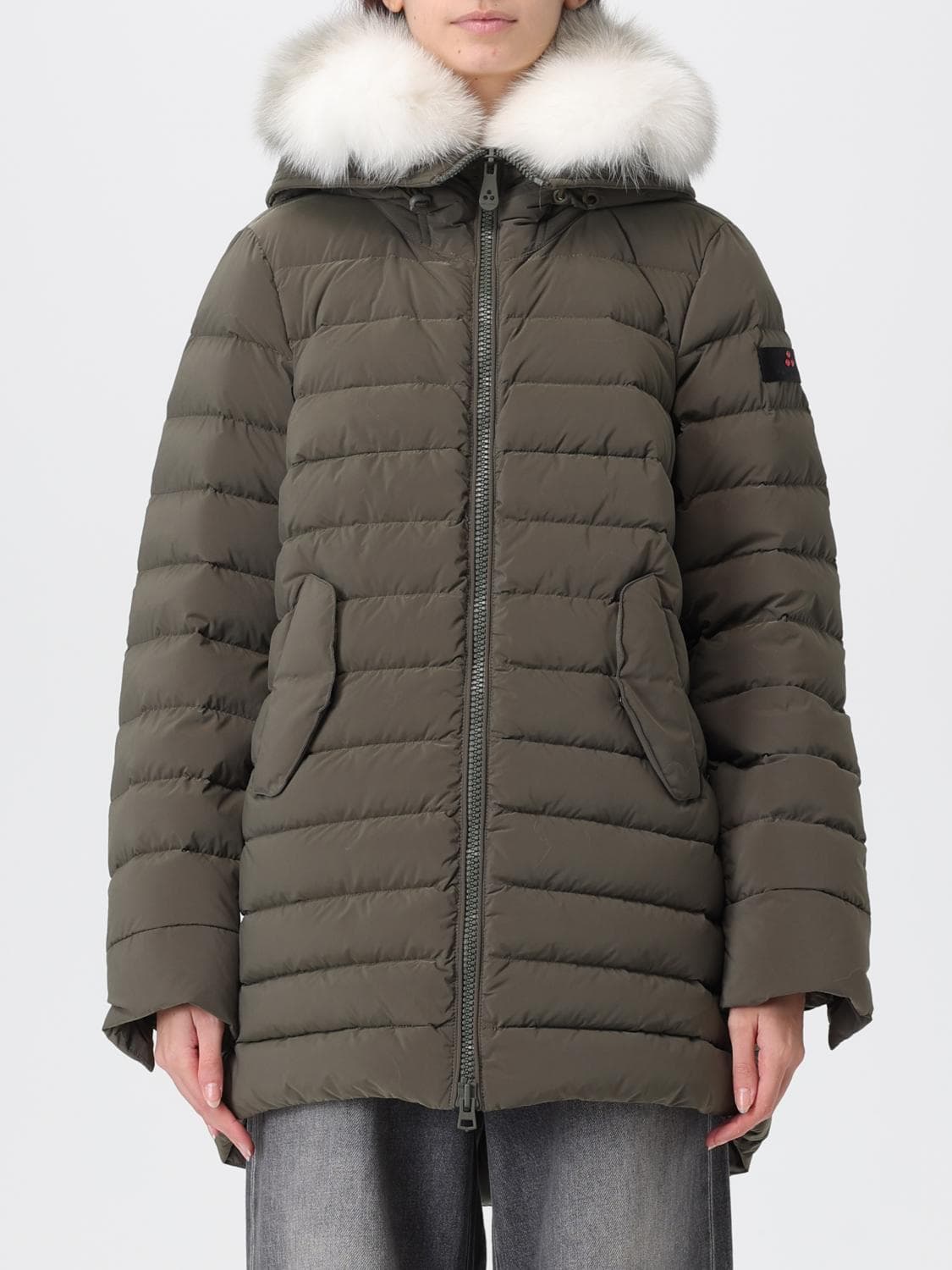 Peuterey Jacket Woman color Green