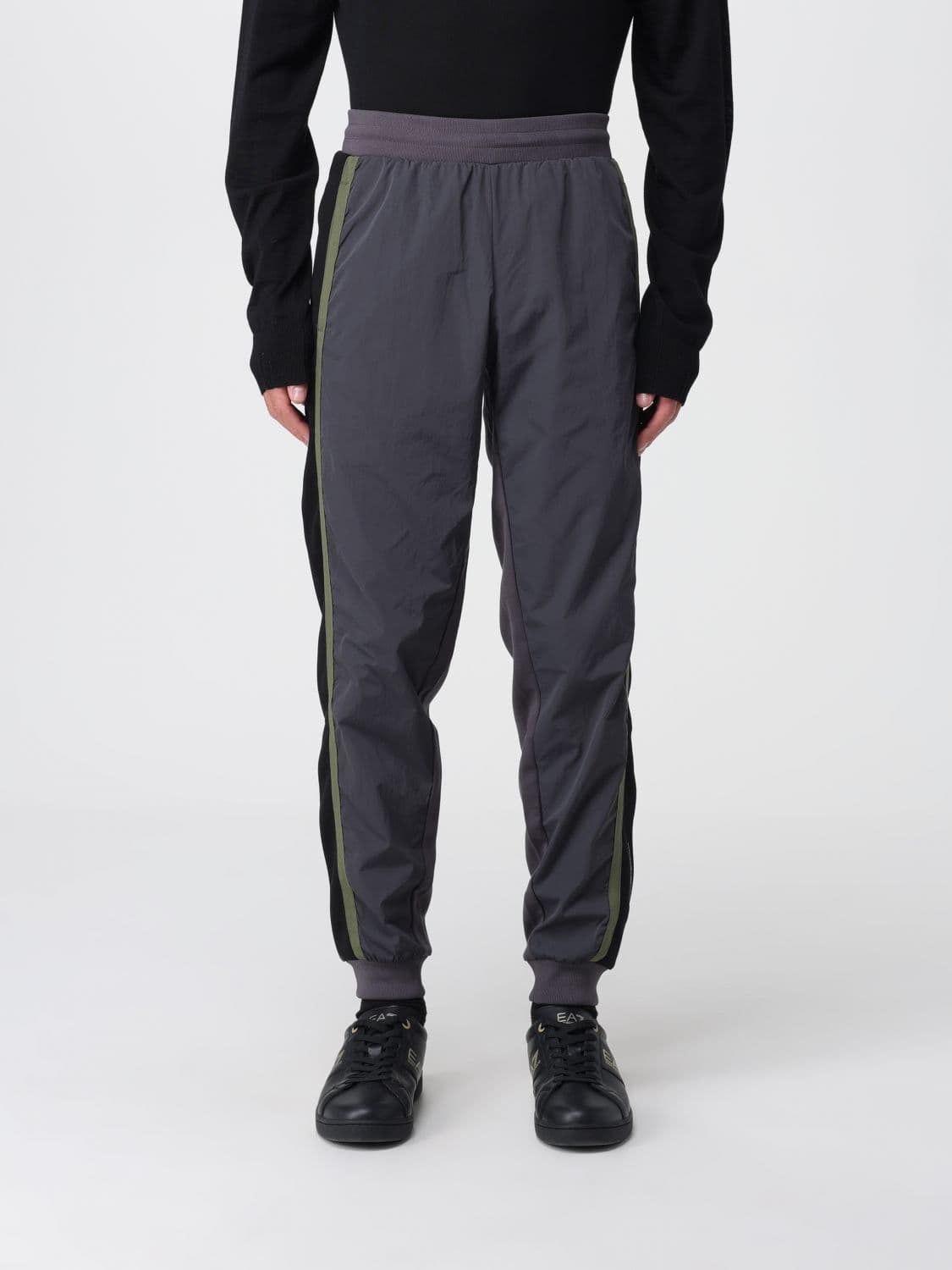 Ea7 Pants Men color Grey