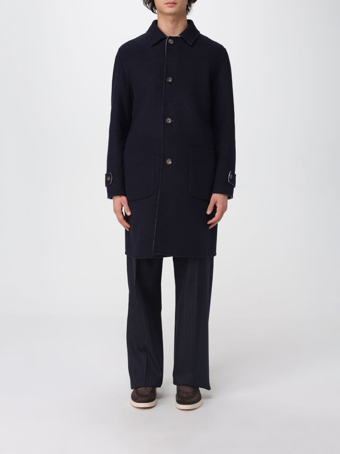 Eleventy Coat Men color Grey