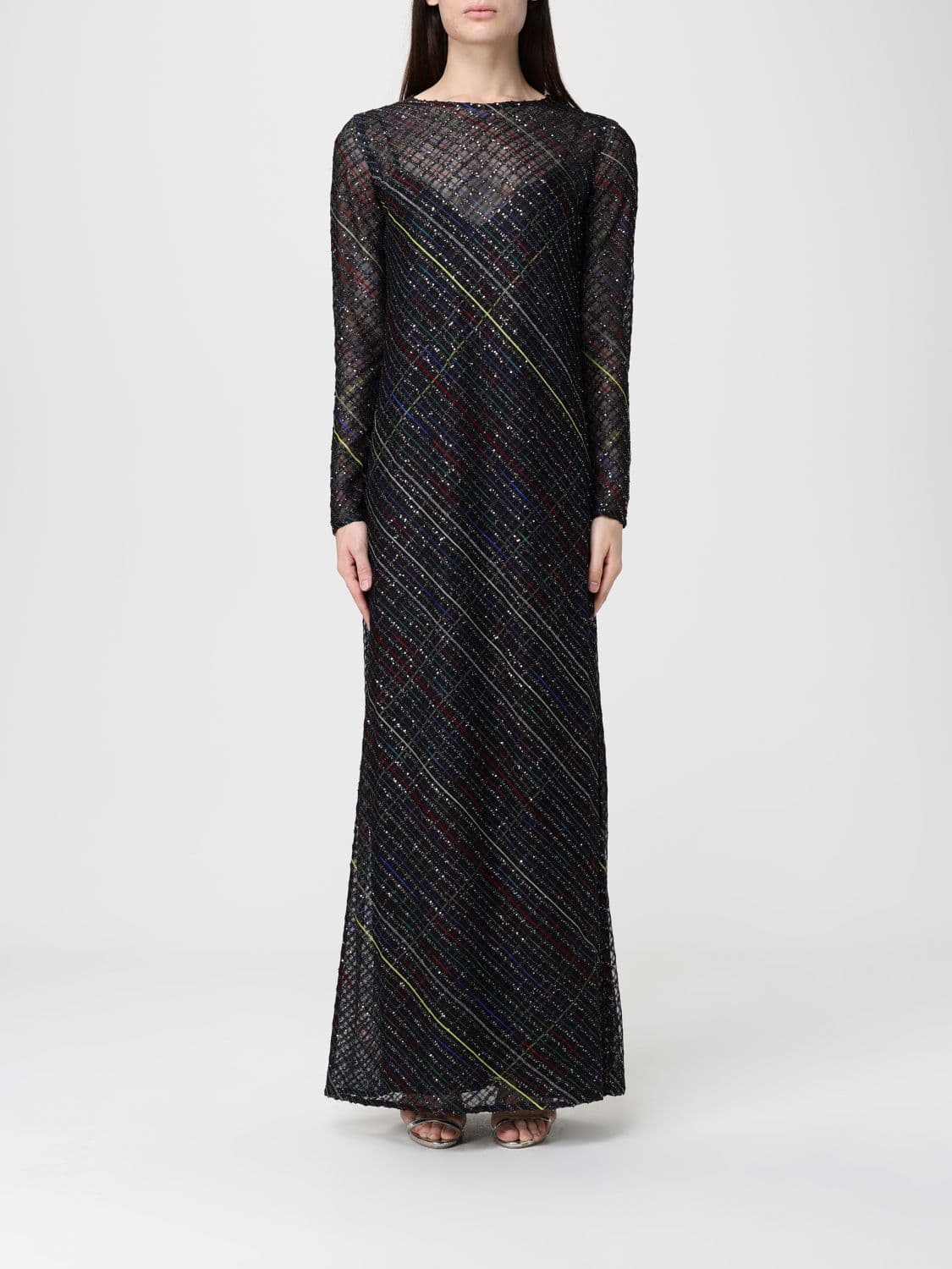 Missoni Dress Woman color Grey · 48