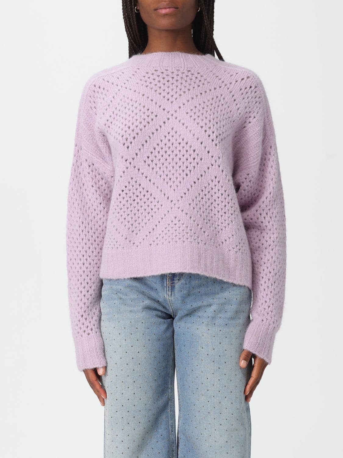 Twinset Sweater Woman color Lavander