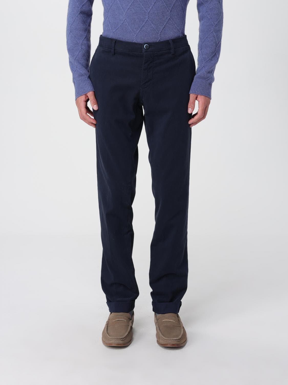 Mason's Pants Men color Black