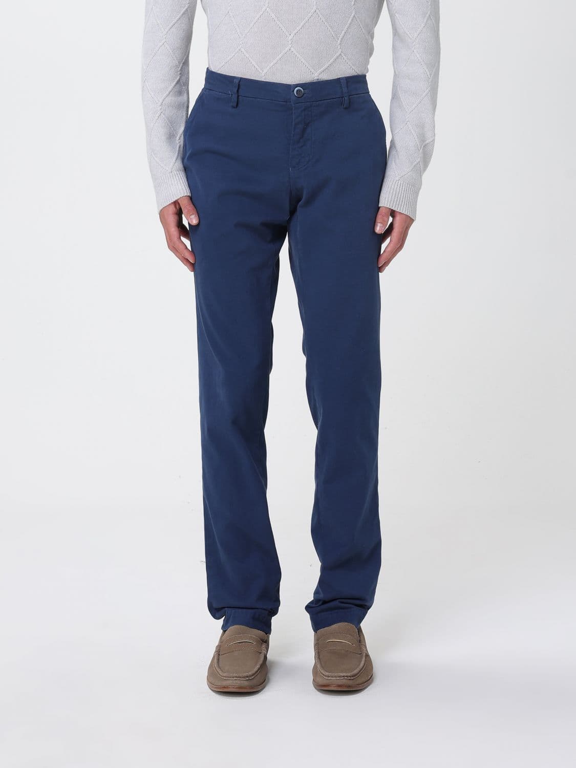 Mason's Pants Men color Gnawed Blue