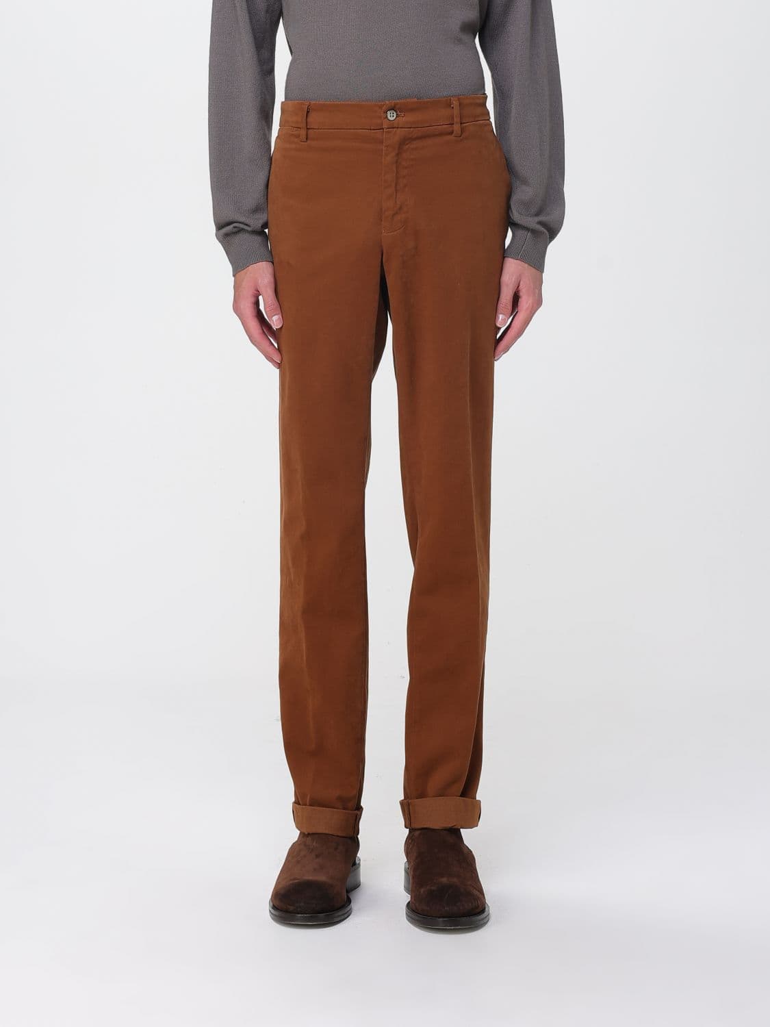 Mason's Pants Men color Brown