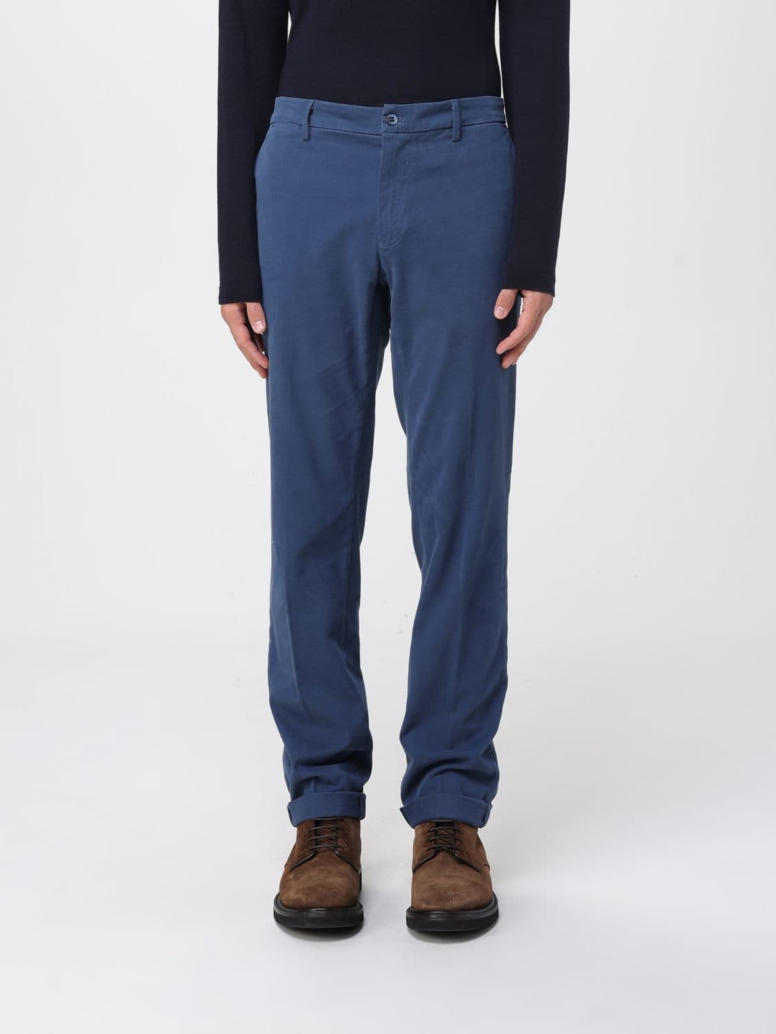 Mason's Pants Men color Gnawed Blue