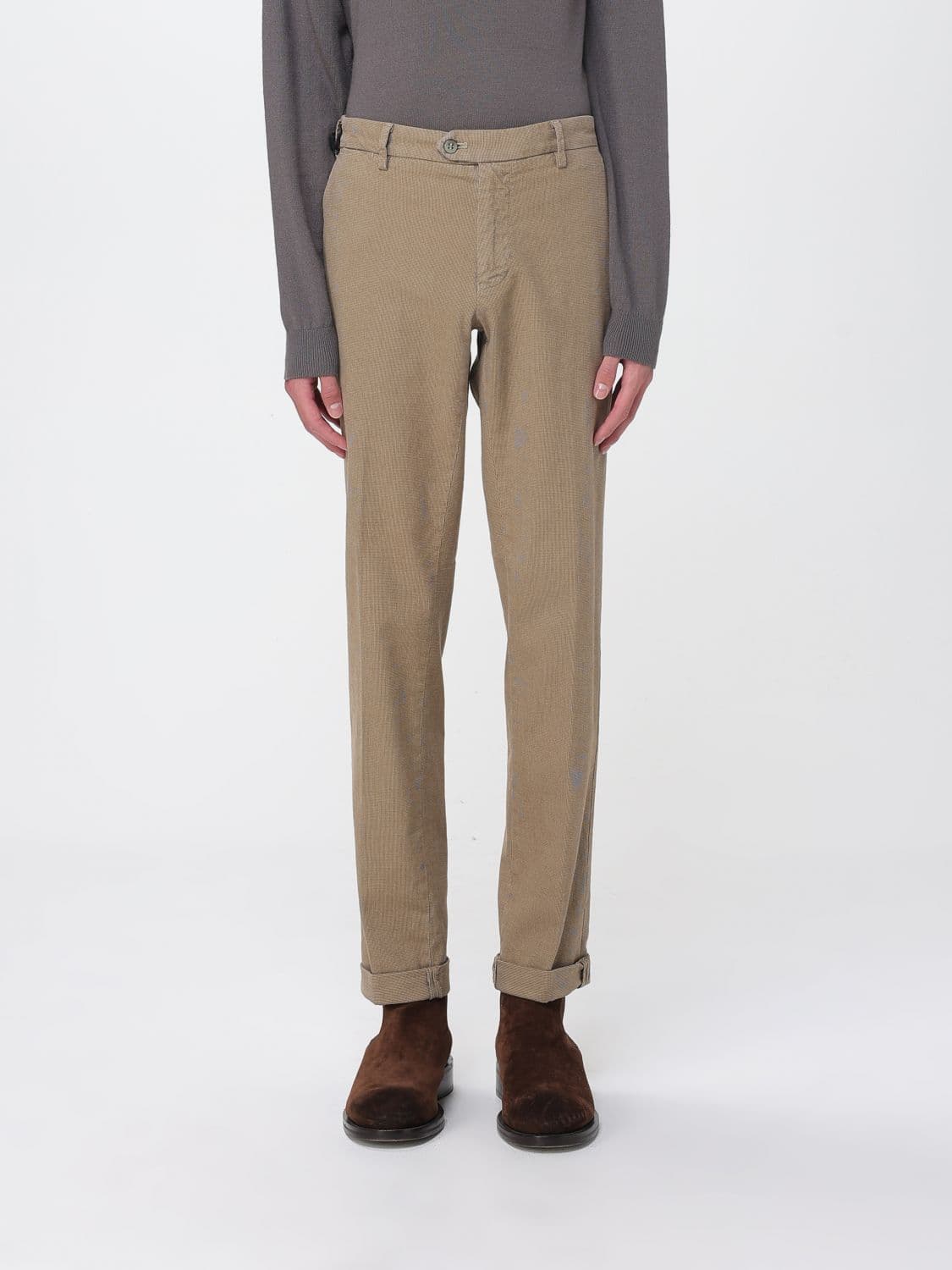 Mason's Pants Men color Beige