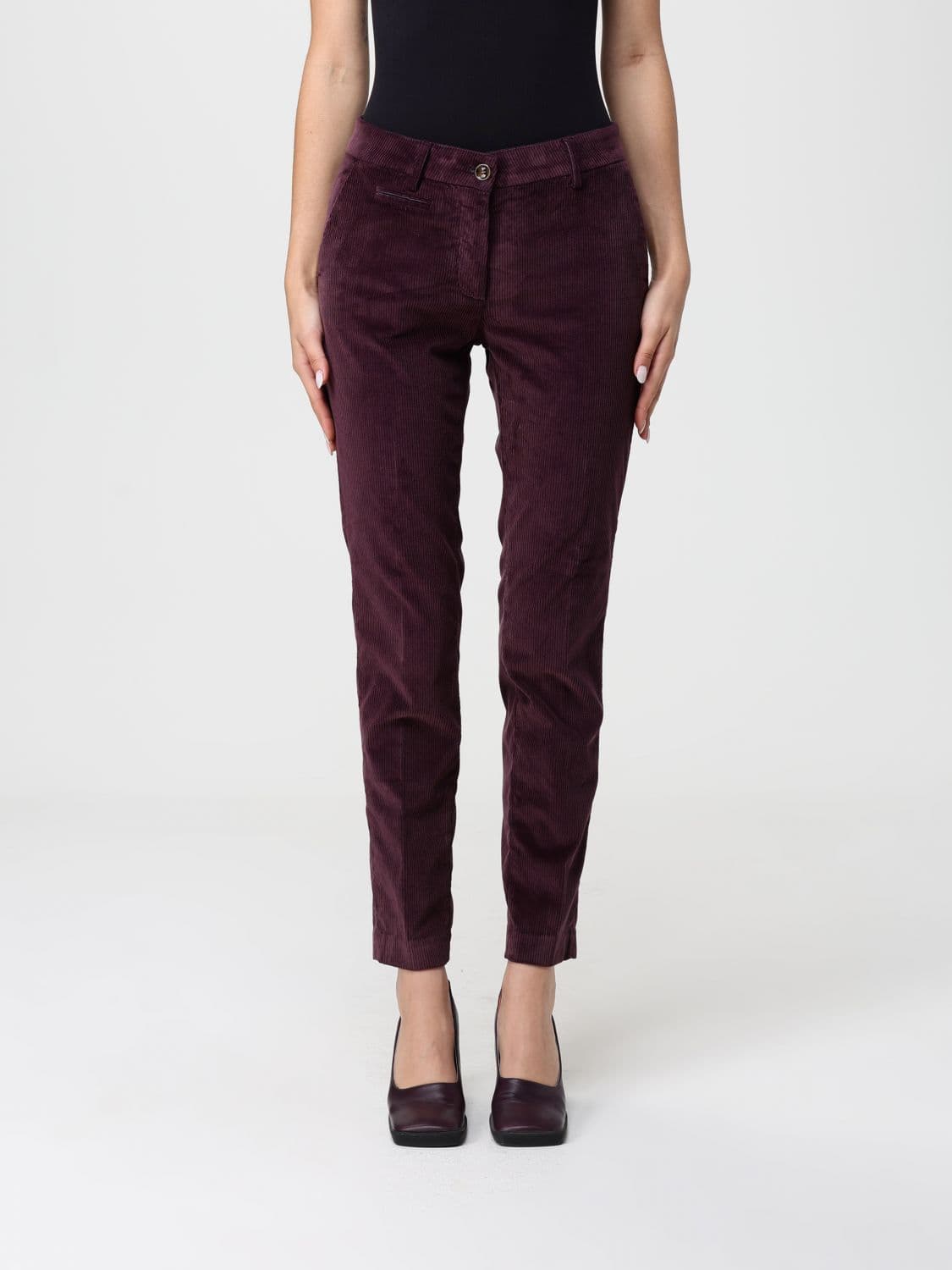 Mason's Pants Woman color Plum