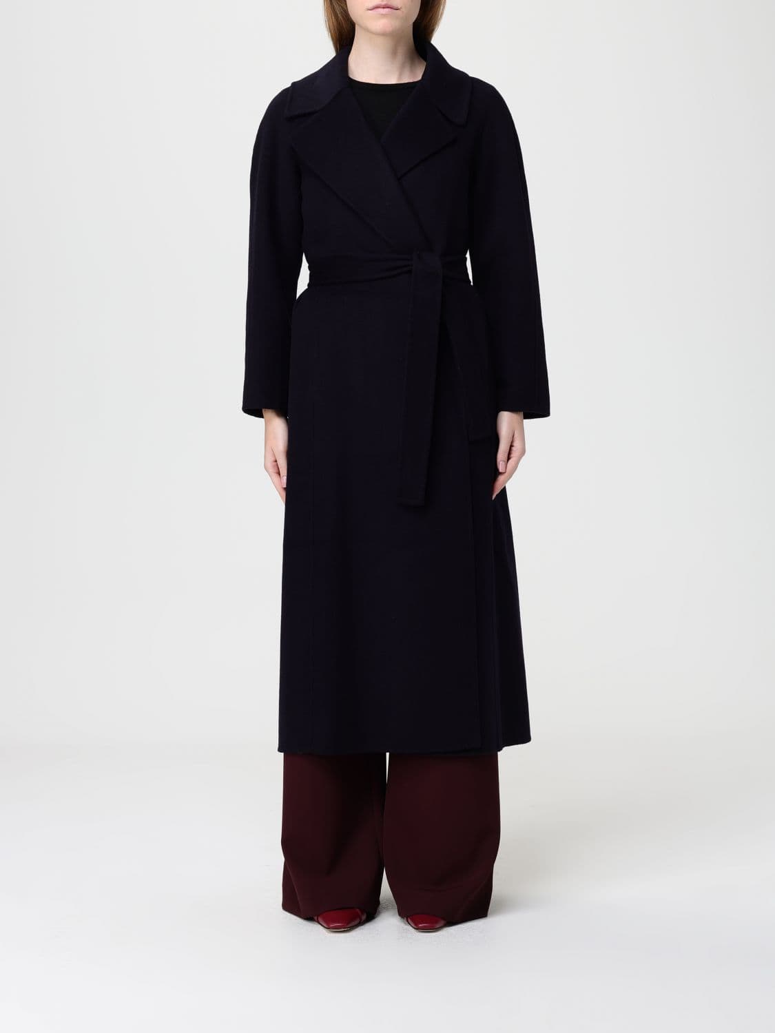 Paltò Coat Woman color Blue