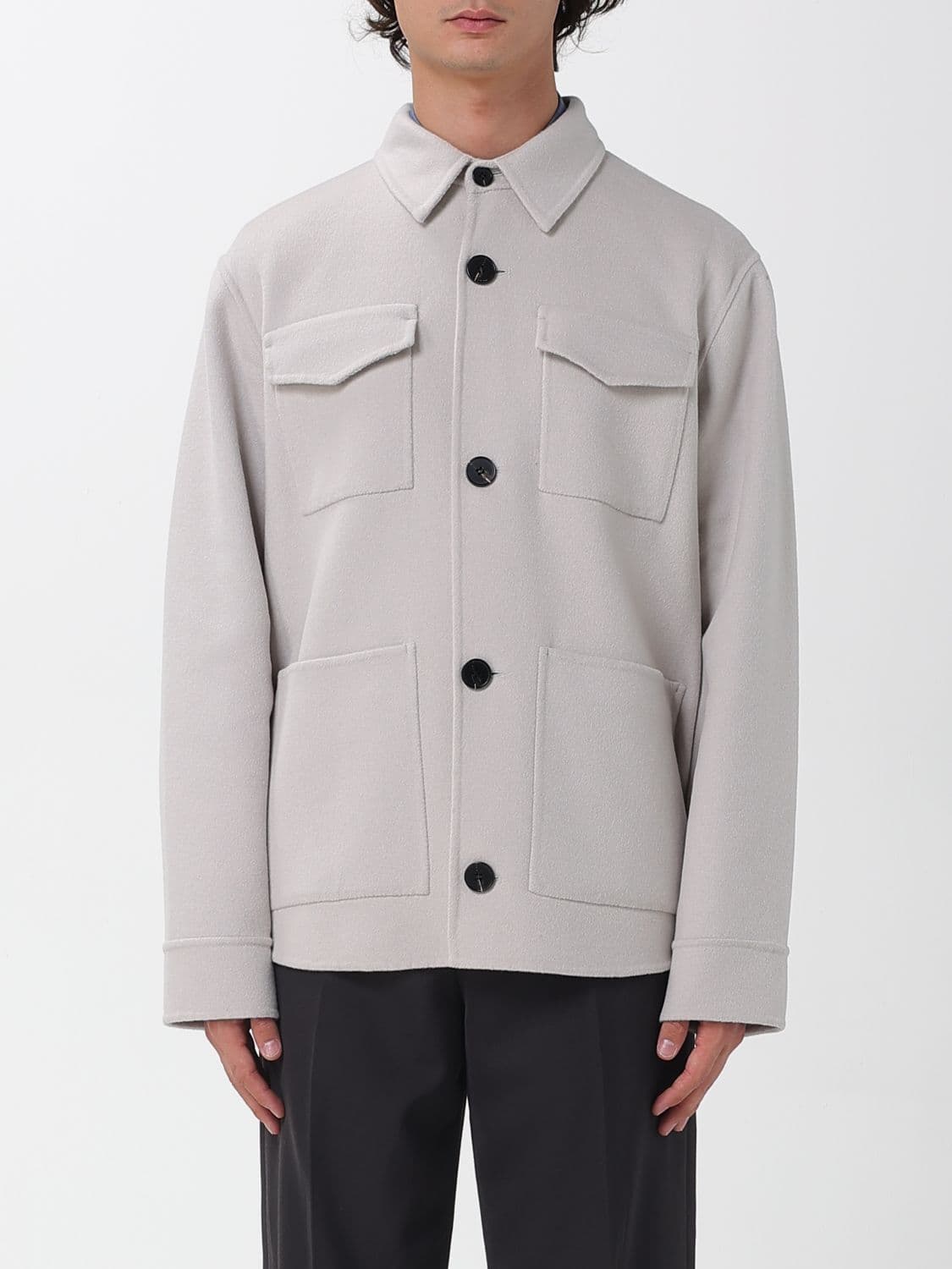 Paltò Coat Men color White