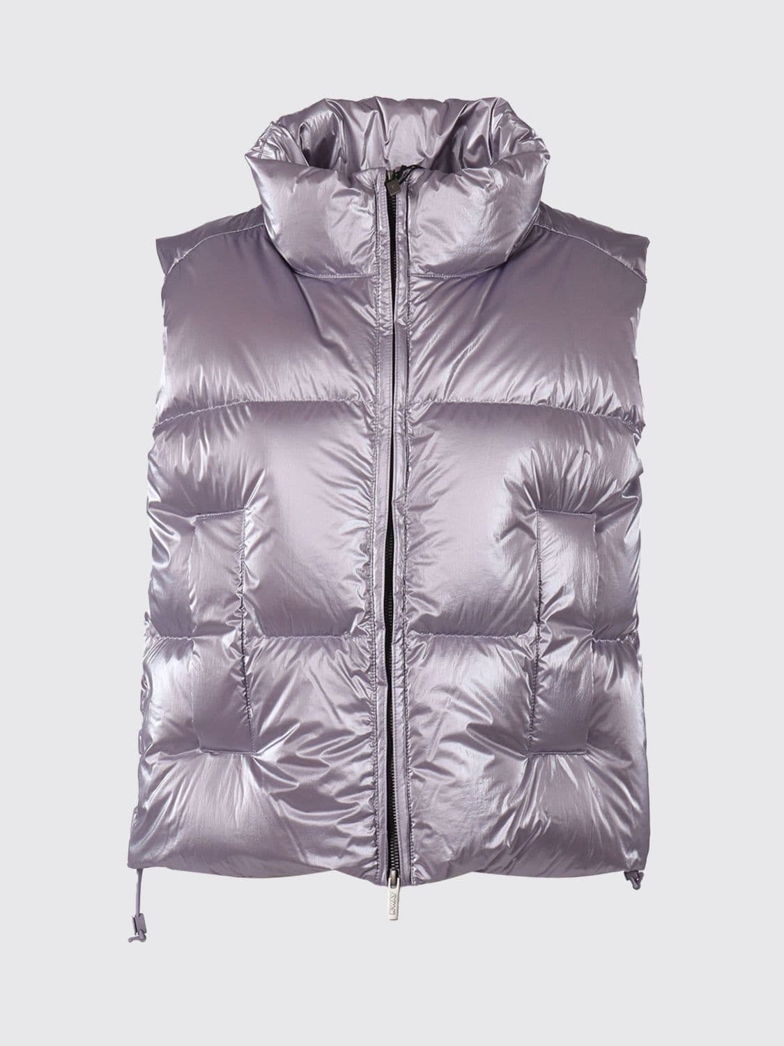 K-Way Waistcoat Woman color Violet