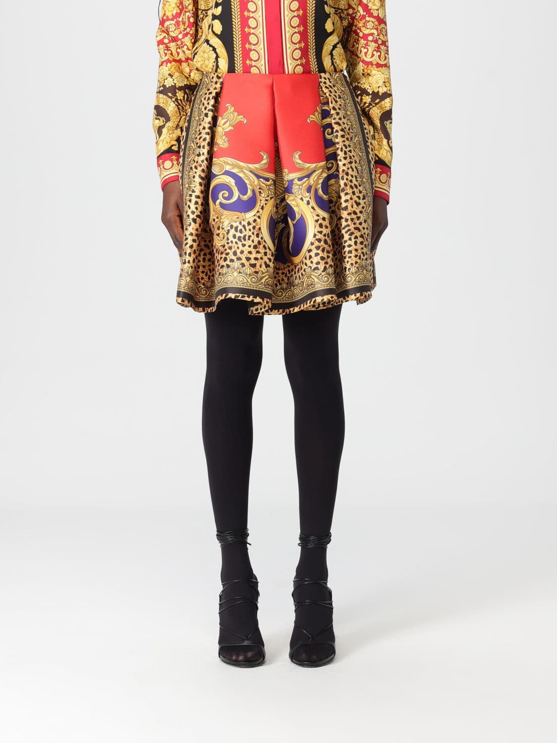 Versace Skirt Woman color Marine