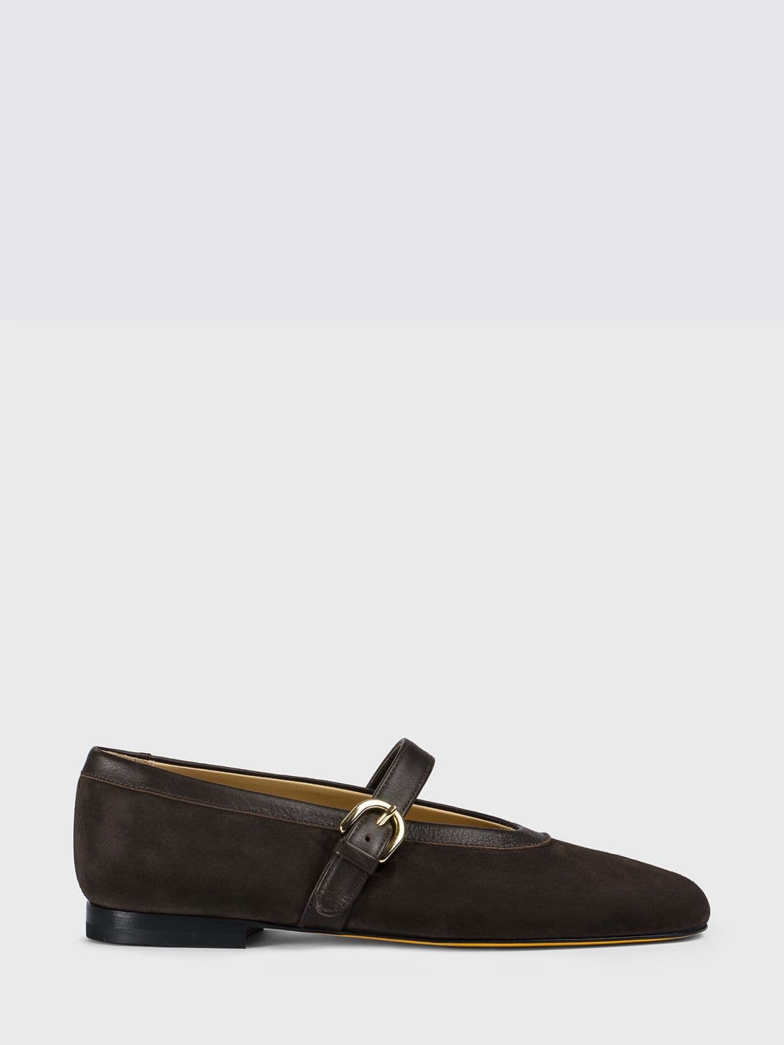 Doucal's Ballet Flat Woman color Mahogany