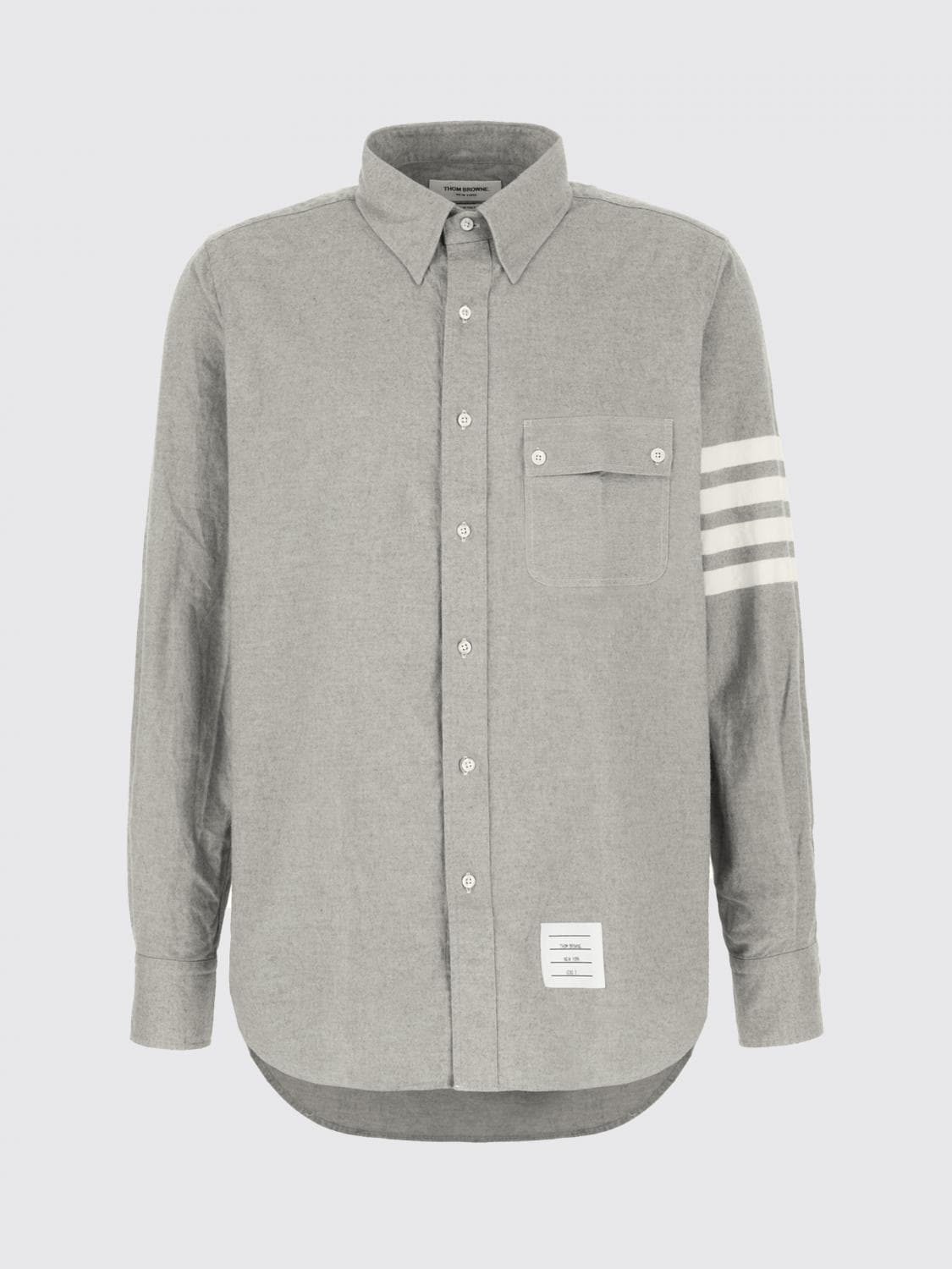 Thom Browne Shirt Men color Grey · 3