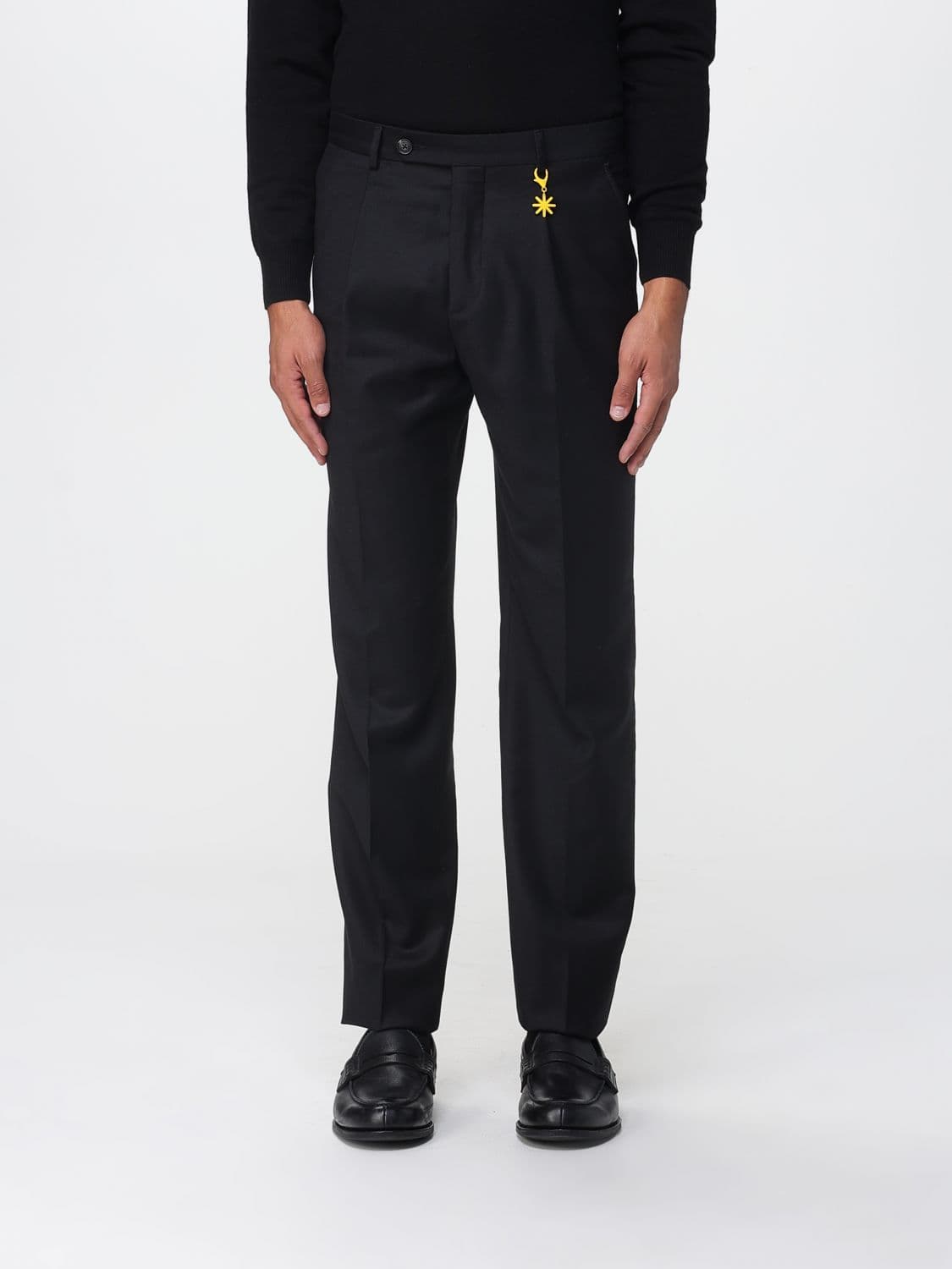 Manuel Ritz Pants Men color Black