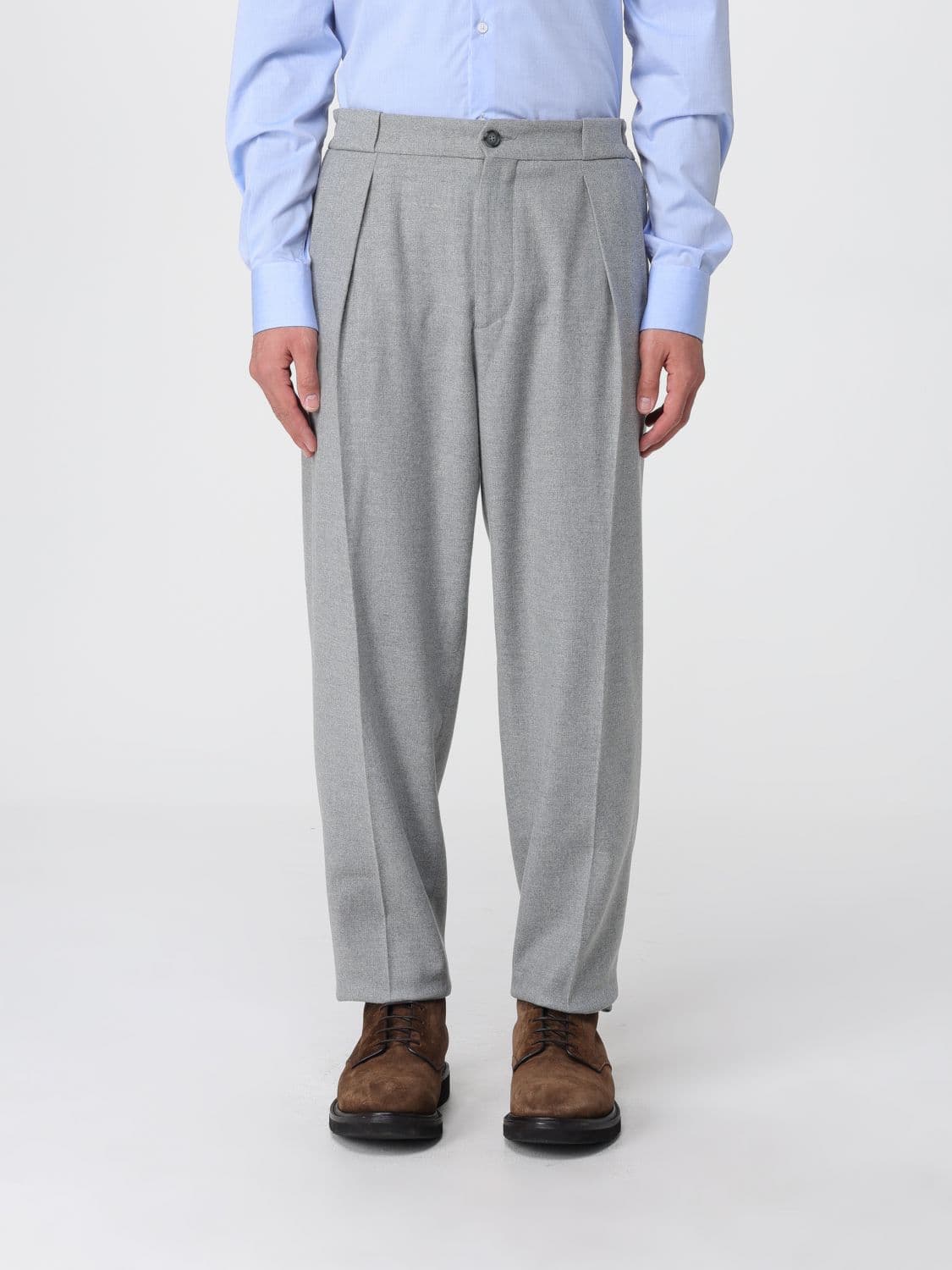 Manuel Ritz Pants Men color Grey