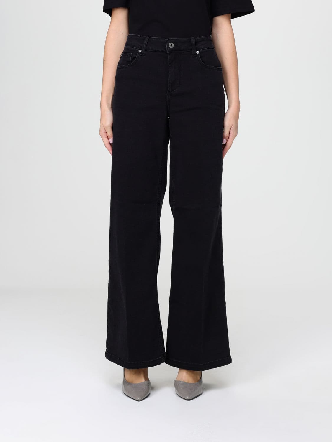 Liu Jo Jeans Woman color Black