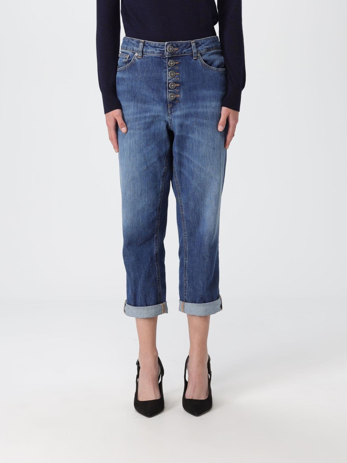 Dondup Jeans Woman color Denim